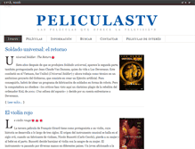 Tablet Screenshot of peliculastv.com